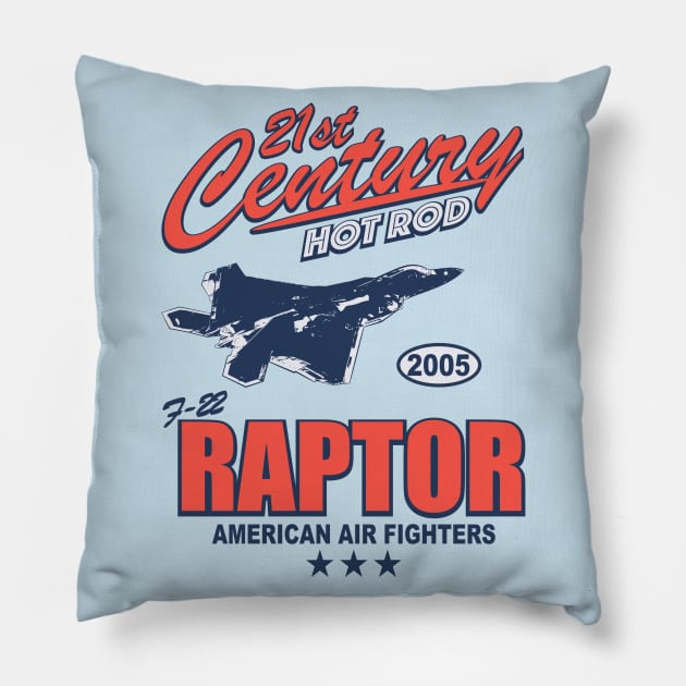 F-22 Raptor Pillow by TCP