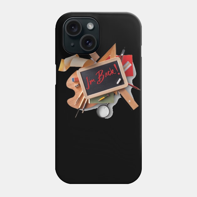 I'm Back Phone Case by jamesart