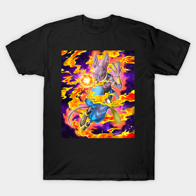 The Destruction Sama Berus - Beerus Dragon Ball - T-Shirt | TeePublic