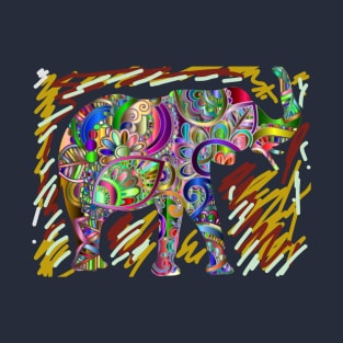 Elephant colorfull T-Shirt