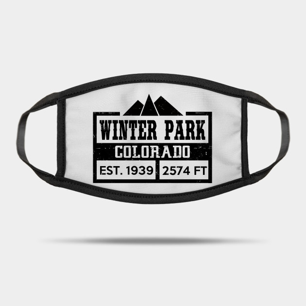 Winter Park Colorado Winter Park Colorado Mask Teepublic Au