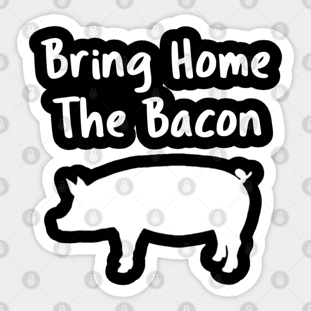 The Bacon Sticker for Sale by ryndodeca