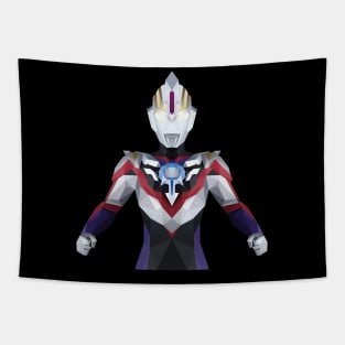 Ultraman Orb Spacium Zeperion (Low Poly Style) Tapestry