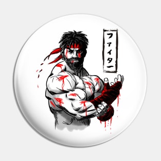 Blood Fighter Pin