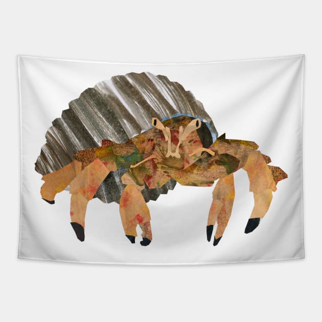 Hermit crab Tapestry by Babban Gaelg