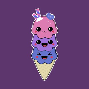 Bi Ice Cream T-Shirt