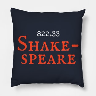 Shakespeare Pillow