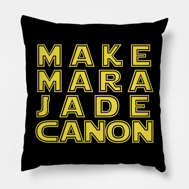 Make Mara Jade Canon Pillow by C E Richards