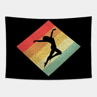 Retro Vintage 80s Dancing Gift For Dancers Tapestry