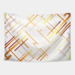 Brown light pattern stripes boho chic Tapestry