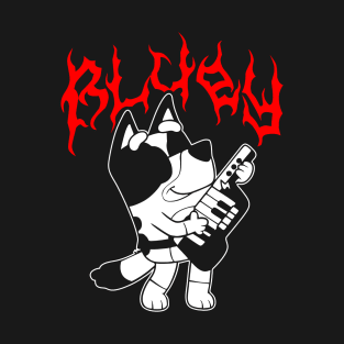 Bluey Muffin - Metal Music T-Shirt