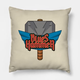 Blues Hammer Pillow