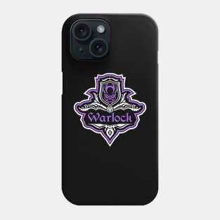 D&D Warlock Class Crest Phone Case