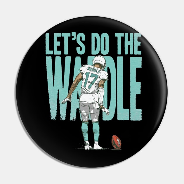 Jaylen Waddle Miami Waddle Dance Pin by Chunta_Design