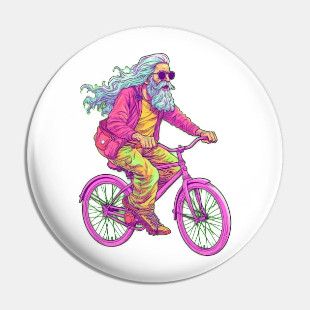 Stay Young Grandpa Pin by difrats