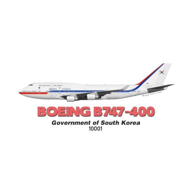 Boeing B747-400 - Government of South Korea by TheArtofFlying