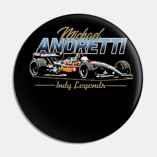 Michael Andretti Legends 90s Vintage Pin