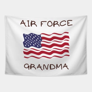 Air force grandma Tapestry