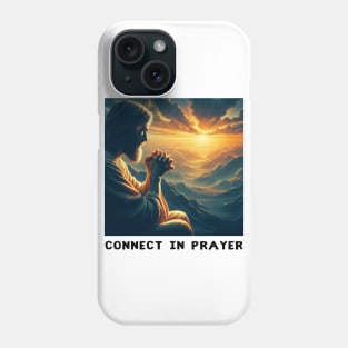 Empower Your Faith: Connect in Prayer Phone Case