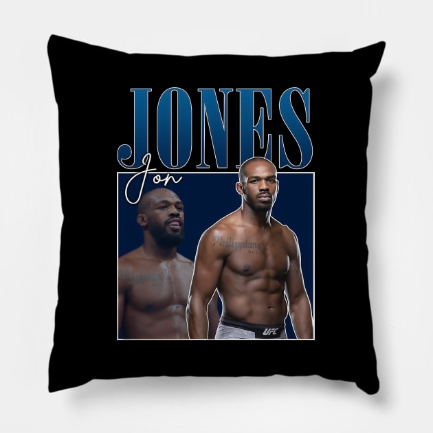 Jon Jones Warrior Pillow by shieldjohan