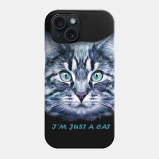 I'm just a cat Phone Case