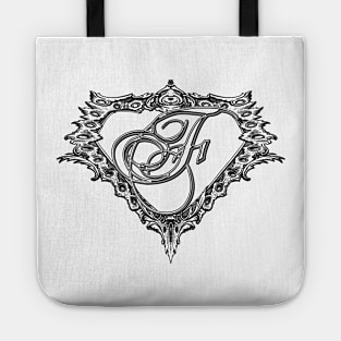 Super Sleek Style F Symbol Tote