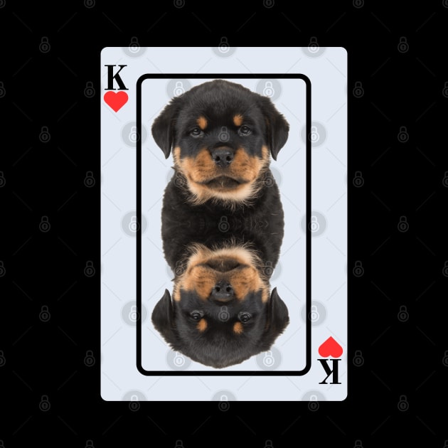 Rottweiler King Of Hearts by HighwayForSouls