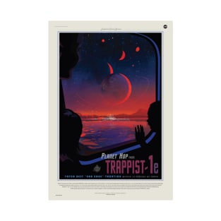 Trappist NASA poster T-Shirt