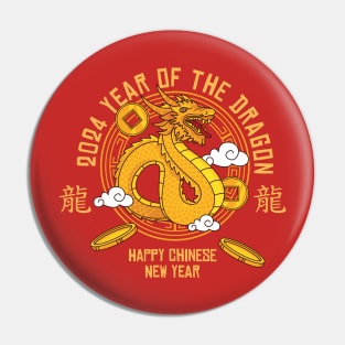 Year of the Dragon | Celebrating the 2024 Chinese Year of the Dragon with a Dance of Mythical Majesty 🐉🎉" Pin