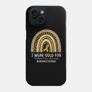 I Wear Gold Phone Case