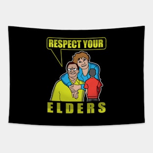 Respect Your Elders Tapestry