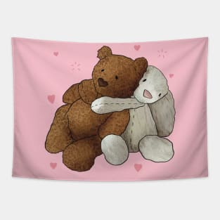 Bear and Bunny Tapestry