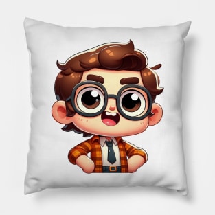 Cute Journalist Pillow