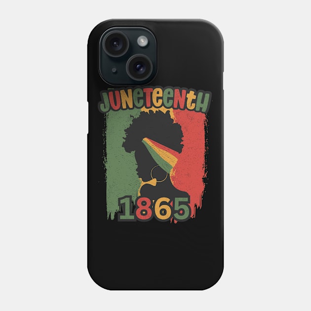 Vintage Juneteenth 1865 Phone Case by Etopix