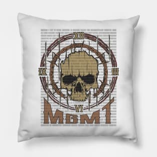 MGMT Vintage Skull Pillow