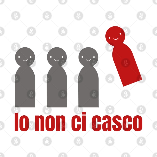 Io non ci casco - I don't fall for it / pensiero critico - critical thinking by Babush-kat