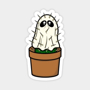 Ghost Cactus Magnet