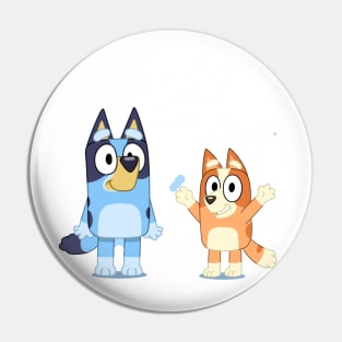 Bluey & Bingo Pin