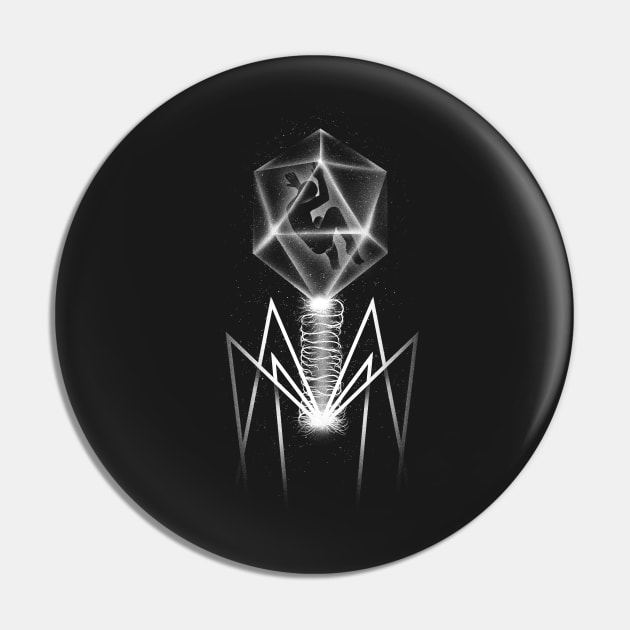 Bacteriophage Pin by Tobe_Fonseca