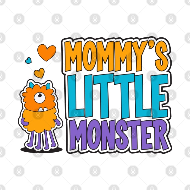 Mommy's Little Monster by Green Bean Design