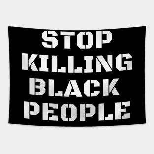 Stop Killing Black People, Black Lives Matter, Black History Tapestry