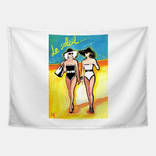 Retro Tapestry by LauraGomez