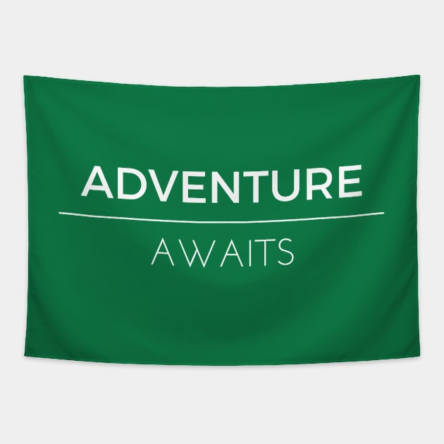 Adventure Awaits Tapestry by winsteadwandering