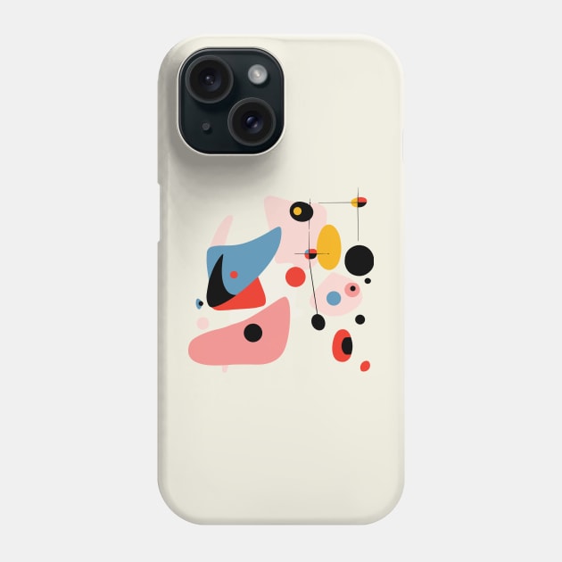 Surreal Shapes (Miro Inspired) Phone Case by n23tees