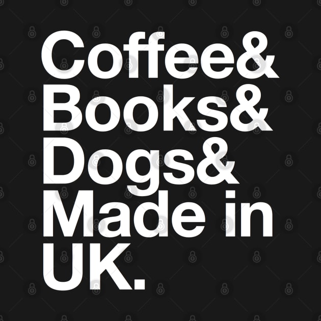 UK Born Gift Coffee Books Dogs & Made in UK by Inspire Enclave