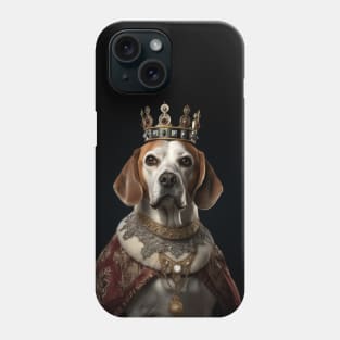 Noble Beagle - Medieval English Queen Phone Case