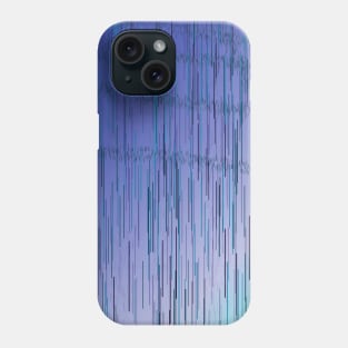 Looking into the rain Phone Case