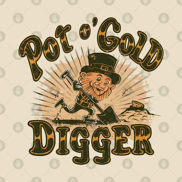 Put O' Gold Digger St Patrick's day by NomiCrafts