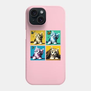 American Curl Pop Art - Cute Kitties Phone Case