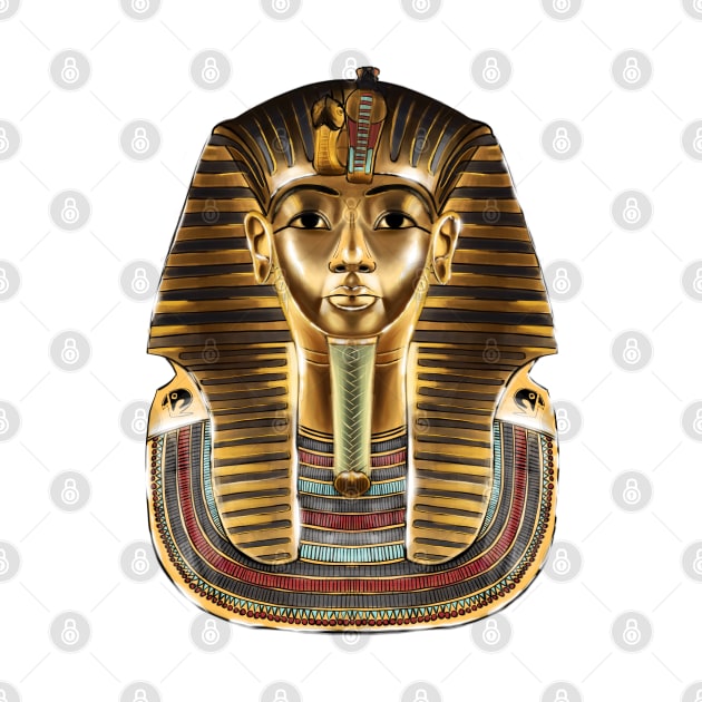 Tutankhamun ancient Egyptian king by hdesign66